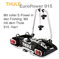 Auch mit E-Bikes in Urlaub fahren - Thule EuroPower 915