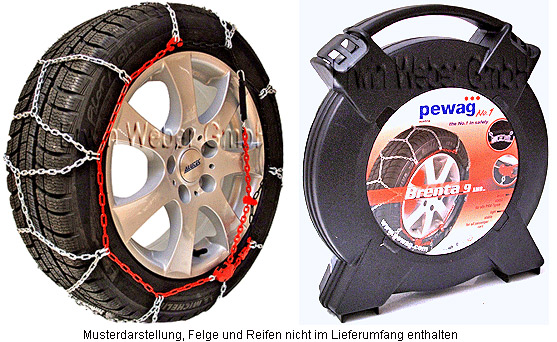 XMB 73 Pewag Brenta 9 Schneeketten XMB73