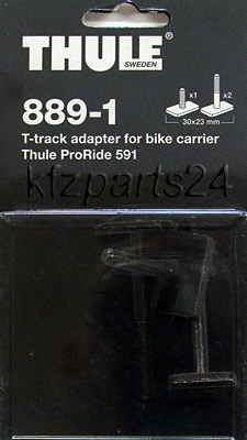 THULE 889-1 Adapter zu ProRide 591 auf BMW Aluprofil