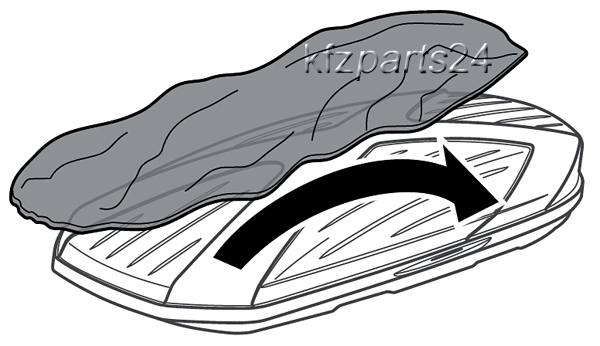 Telo Copribox Thule 698100 - Misura 1 Per Box 100, 200, 780, 800 - Foto 5